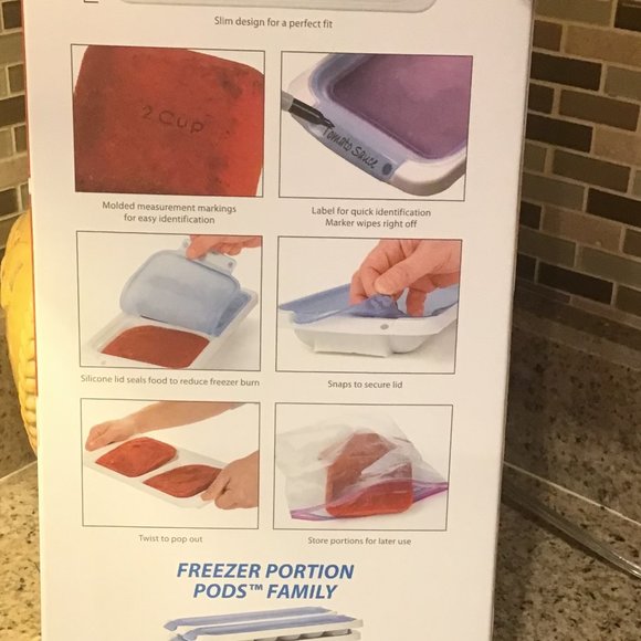 NIB Freezer Portion Pods, PrepWorks ProKeeper, 2 C - Picture 2 of 4